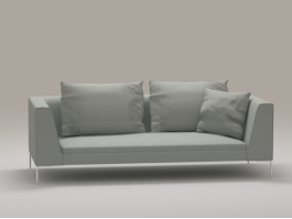 Bench Seat Sofa 3d preview
