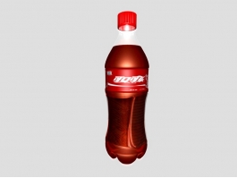 Classic Coca Cola Bottle 3d model preview