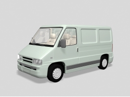 Cargo Van Vehicle 3d preview