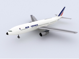 Air France Airbus 3d preview