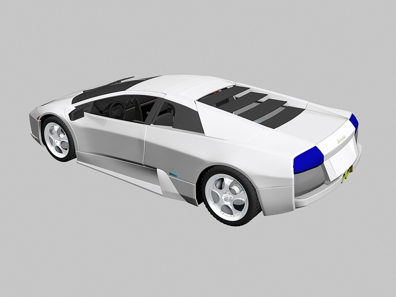 Lamborghini Murcielago Roadster 3d rendering