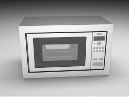 Bosch Microwave Oven 3d preview