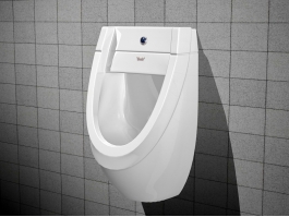 Men Bathroom Urinal 3d preview