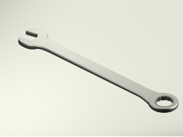 Open End Box Wrench 3d preview