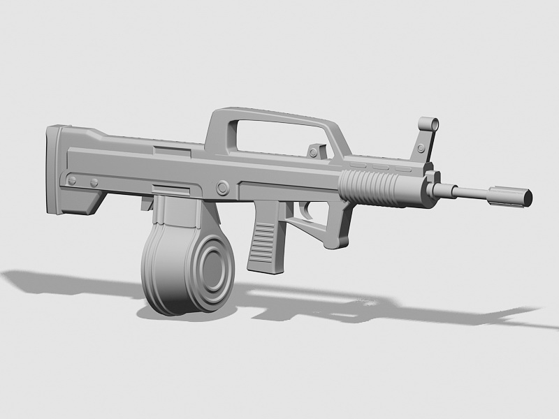 QJB-95 Light Support Weapon 3d rendering