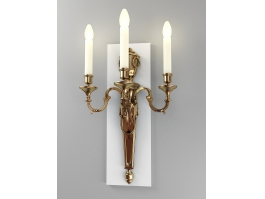 Vintage Brass Wall Sconces 3d preview