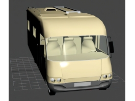 Hymer Camper Van 3d preview