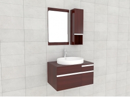 Bathroom Vanity Cabinet 3d preview