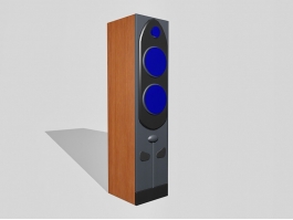 Audio Speaker Box 3d preview