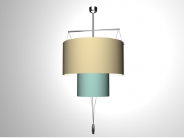 Hanging Pendant Light 3d model preview