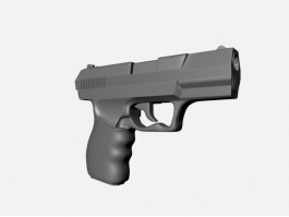 Walther P99 9Mm Pistol 3d preview