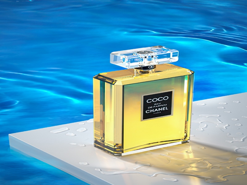 COCO Chanel Perfume 3d rendering
