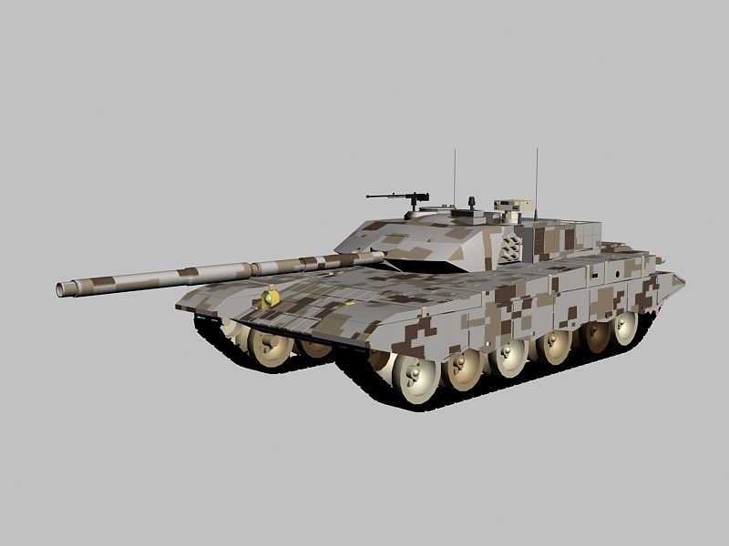 China Type 99 MBT 3d rendering