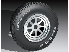 Goodyear Wrangler Duratrac Tire 3d preview