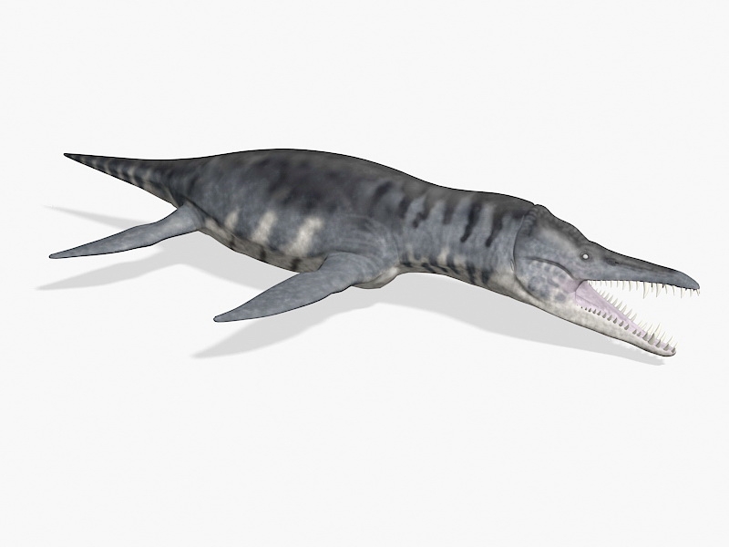 Liopleurodon Dinosaur 3d rendering