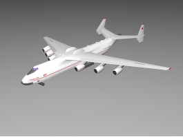 Antonov 225 Cargo Plane 3d model preview