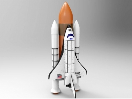 The Space Shuttle Challenger 3d preview
