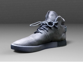 Adidas Leather Boots 3d model preview