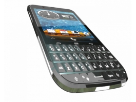 Qwerty Cell Phone 3d model preview