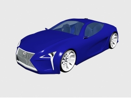 Lexus Sport Coupe 3d preview