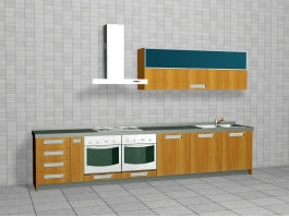 Small Kitchen Cabinet Ideas 3d preview