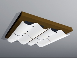Modern Ceiling Lighting 3d preview