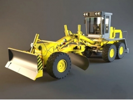 Tractor Grader 3d preview