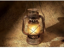 Lantern Oil Lamp 3d preview