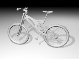 Mountain Bicycle 3d model preview