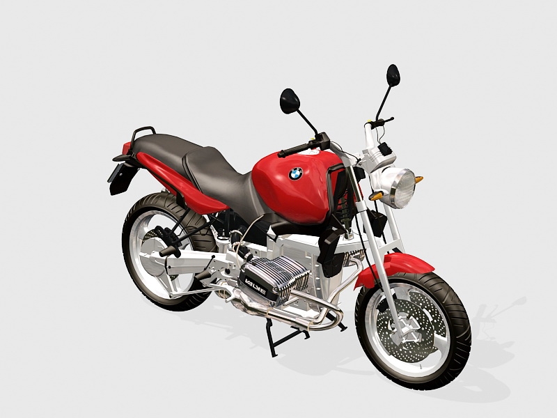 BMW R1100GS Motorcycle 3d rendering