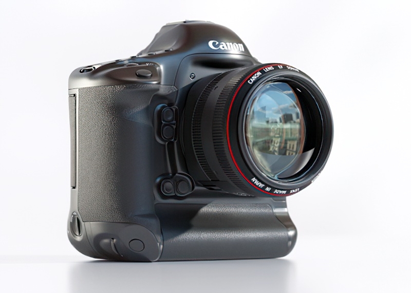 Canon EOS-1D X Digital SLR Camera 3d rendering