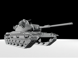 American M60 Tank 3d preview