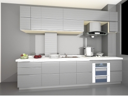 Smart Small Kitchen Design Ideas 3d preview