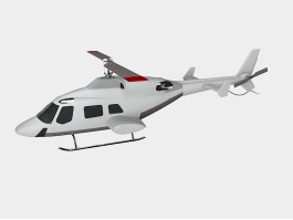 Ultralight Helicopter 3d preview