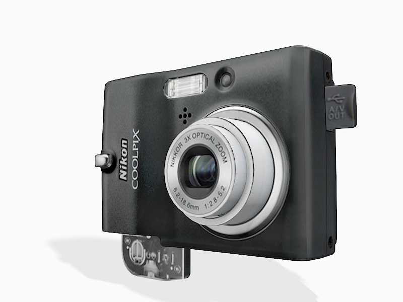Nikon Coolpix L11 Digital Camera 3d rendering