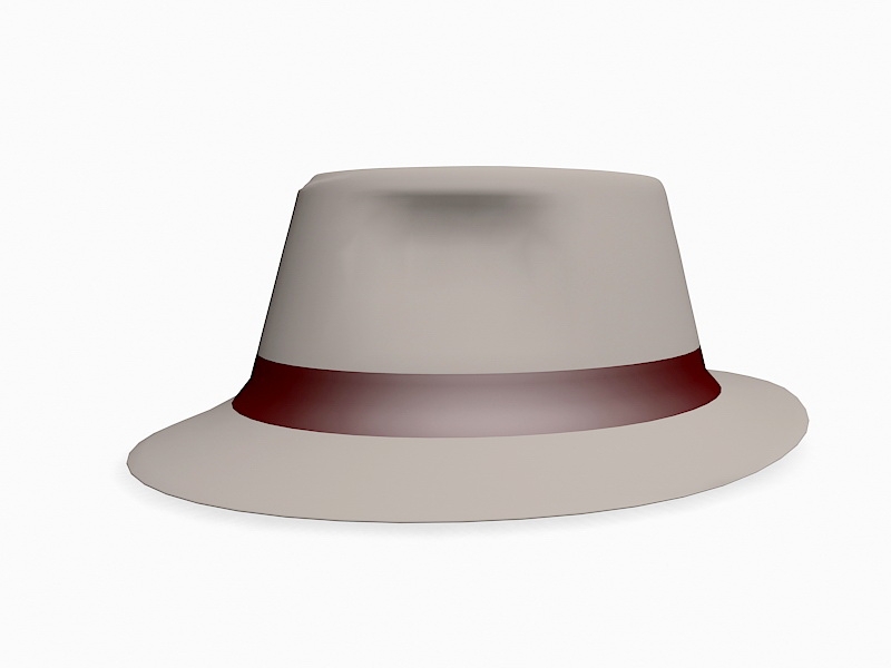 Sombrero Hat 3d rendering