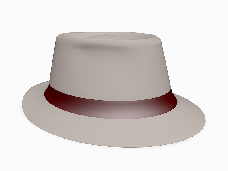 Sombrero Hat 3d rendering