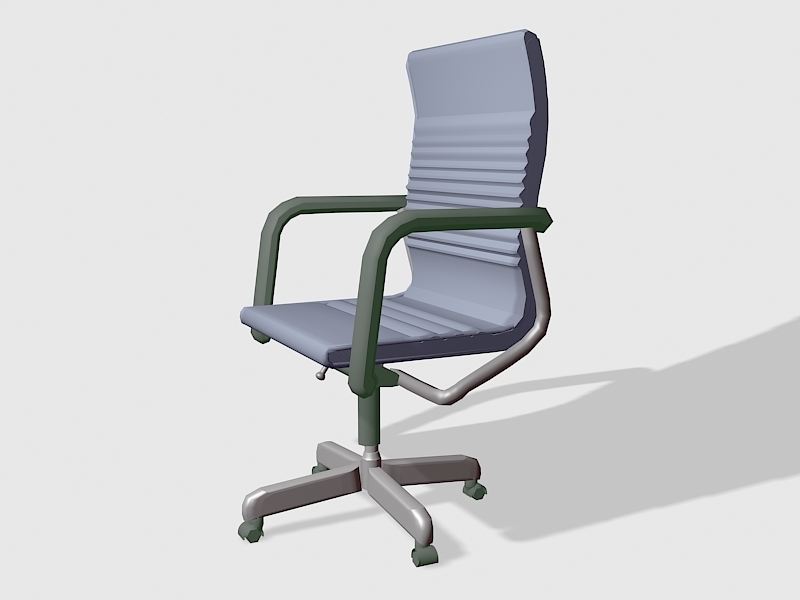 Eames Desk Chair 3d rendering