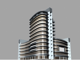 Modern City Office Building - Mapa do Jogo Pro Environment Modelo 3D $17 -  .max - Free3D