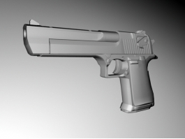 Auto Pistol 3d model preview