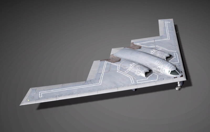 Northrop B-2 Spirit 3d model Autodesk FBX,Maya files free download - CadNav