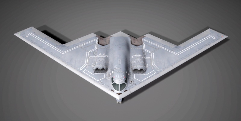 Northrop B-2 Spirit 3d rendering