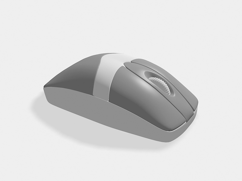 Wireless Computer Mice 3d rendering