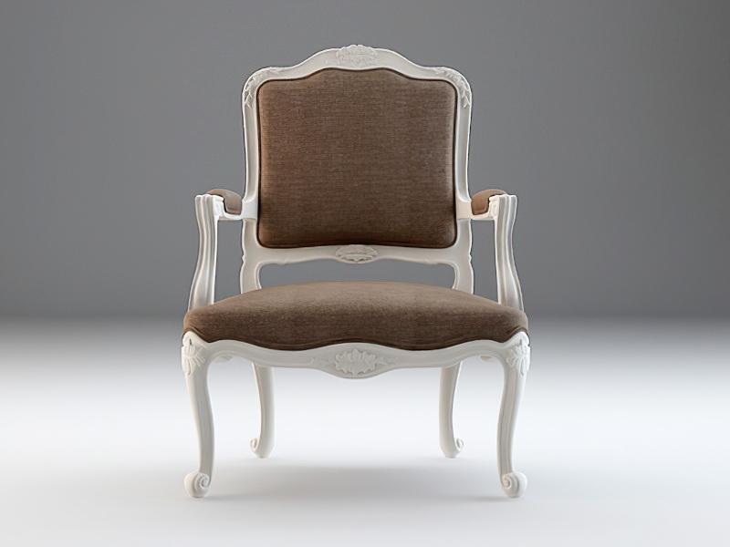 Oxford Accent Chair 3d rendering