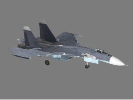 Su-33 Carrier-based Fighter 3d preview