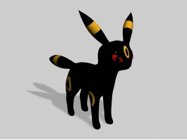 Cute Umbreon 3d preview