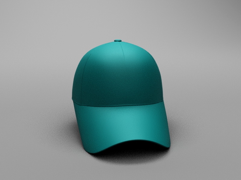 Baseball Cap 3d rendering