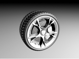 Lamborghini Wheel 3d preview