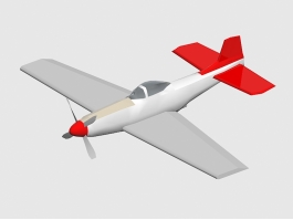 P-51 Mustang Airplane 3d preview