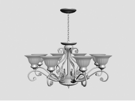 Contemporary Chandelier 3d preview